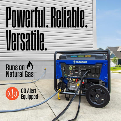 Westinghouse 13,500 Peak Watt Dual Fuel Portable Generator