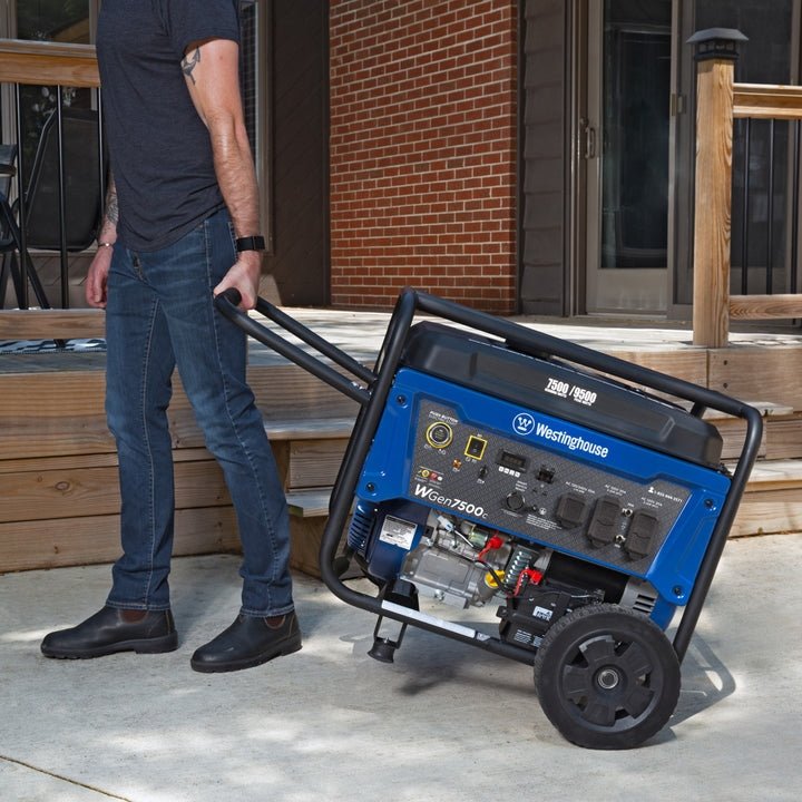 Westinghouse WGen7500c 9500 Peak Watt Portable Generator