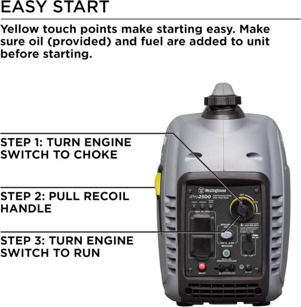 Westinghouse iPro2500 Portable Inverter Generator
