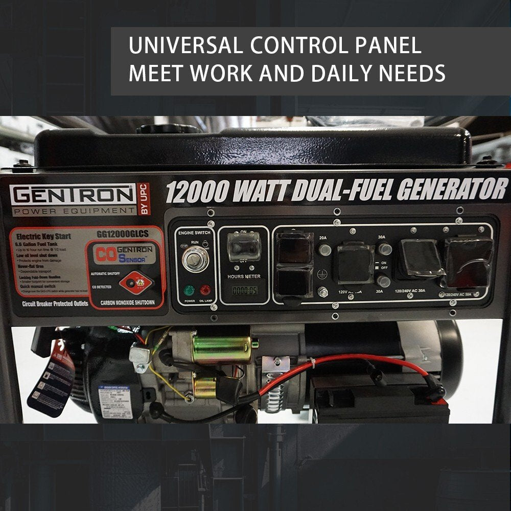 Gentron Power Equipment 12000 / 9000 -Watt GG12000GLCS